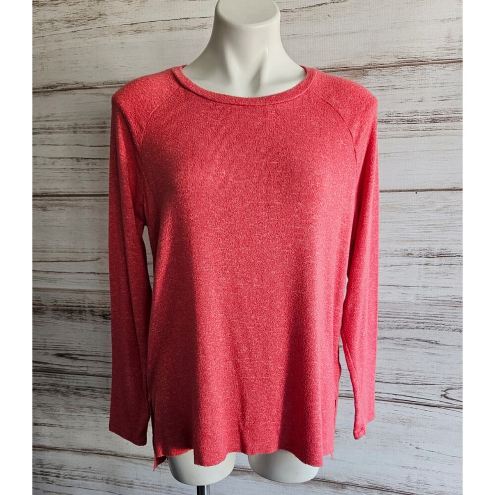 American Eagle Soft and Sexy Marled Long Sleeve Tee Shirt sz M